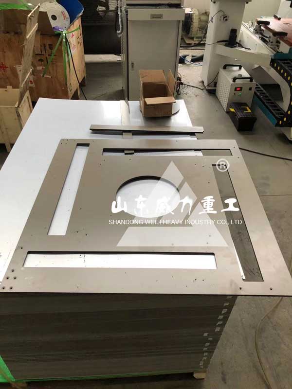 麻将桌铝塑板冲压成型工件